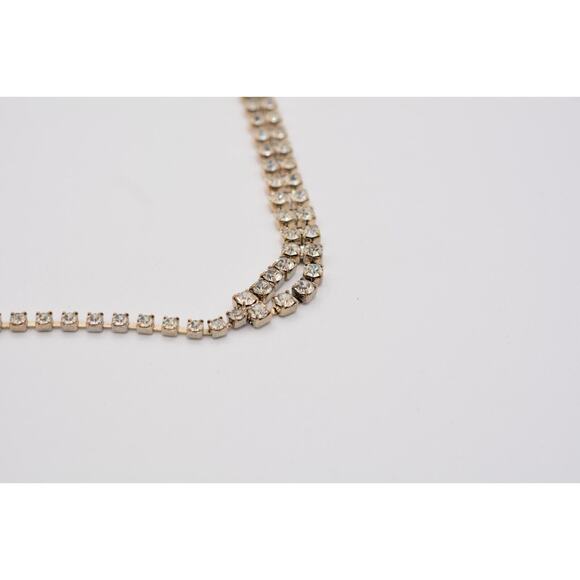 Vintage Statement Belt Fancy Sparkling Rhinestone Crystal Chain 32\